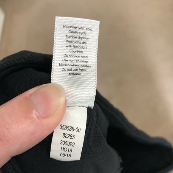 Athleta Black Barre Skinny Flare Powervita Leggings Medium - Picture 11 of 16